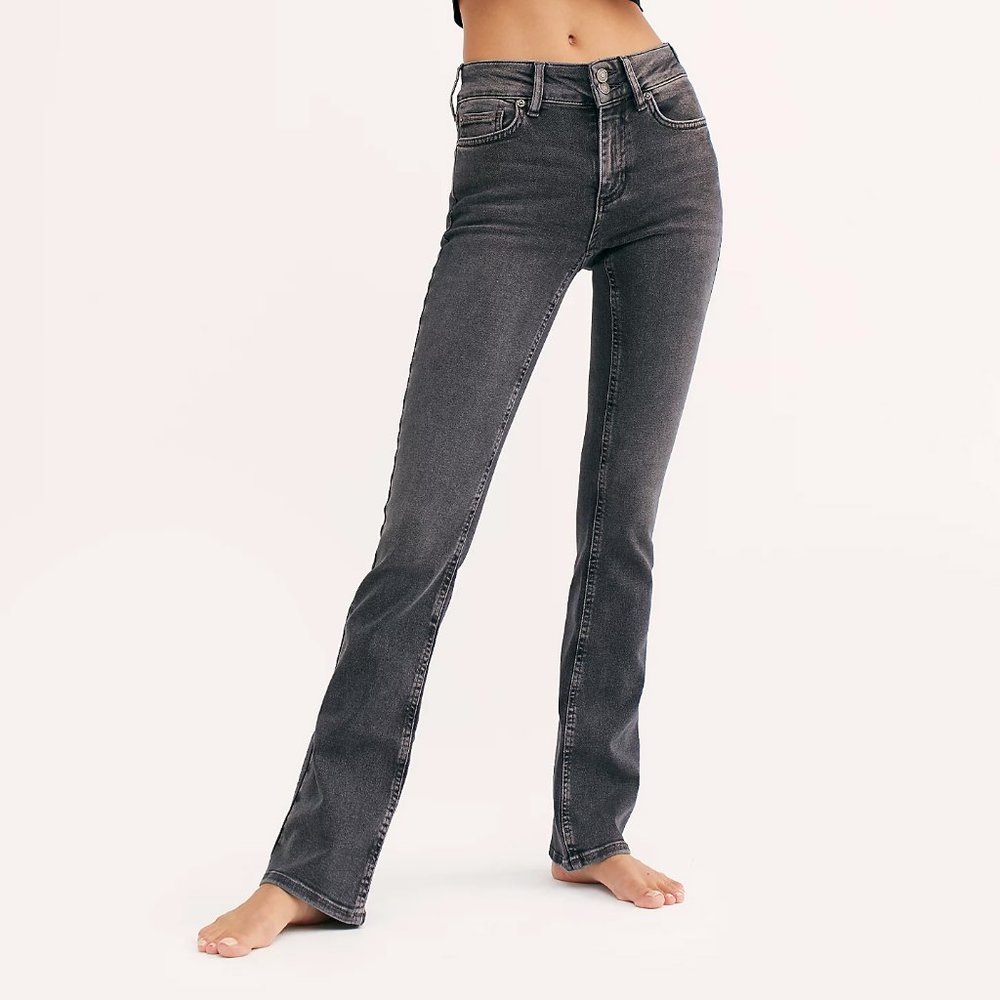 Free People Shayla Skinny Flare Jeans 28